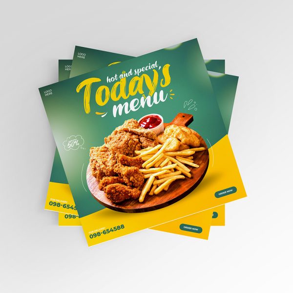 Flyere Patrate (14,8 x 14,8 cm)