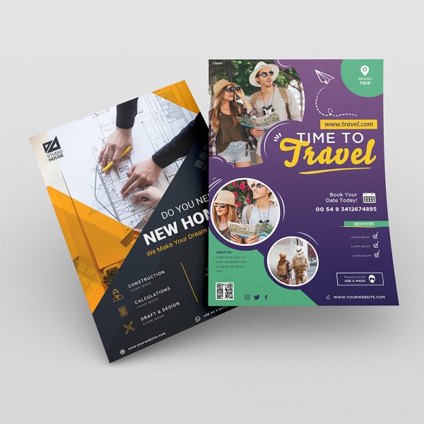 Flyere A6 (14,8 x 10,5 cm)